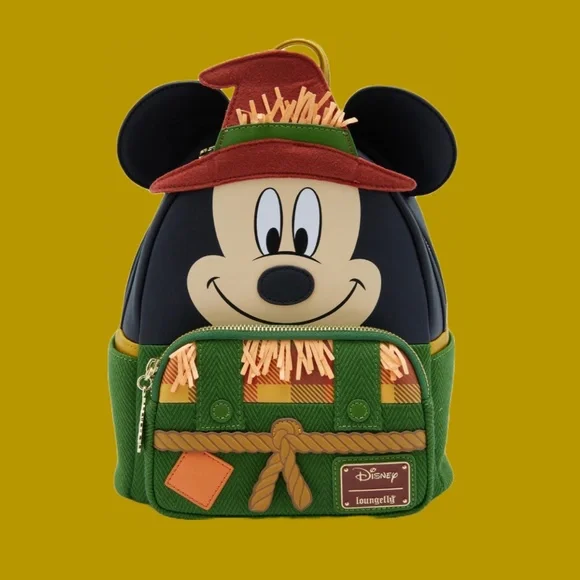 Loungefly | Bags | Loungefly Disney Mickey Mouse Scarecrow  display picture 3